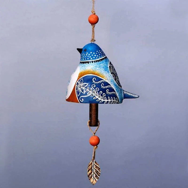 Hand-Painted Ceramic Bird wind Chimes (Handmade by Jordan Maynard®)-Buy 2 Free Shipping