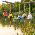Hand-Painted Ceramic Bird wind Chimes (Handmade by Jordan Maynard®)-Buy 2 Free Shipping